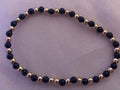 Black & Gold Hematite Beaded Stretch Bracelet